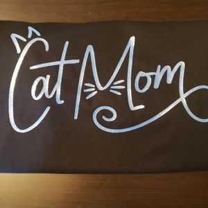 Cat mom shirt